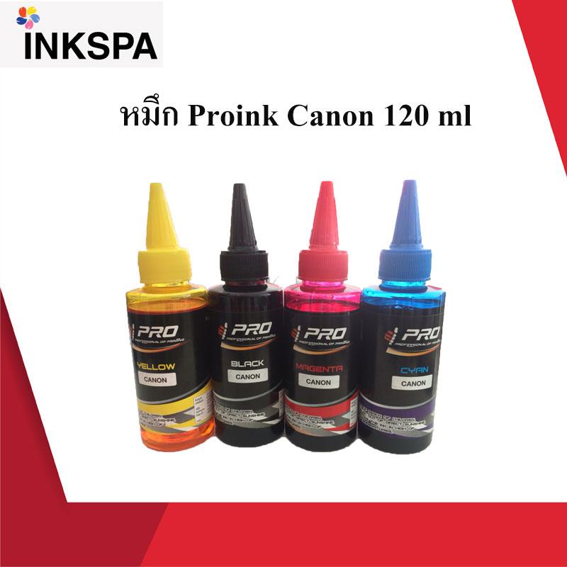หมึก Proink Canon 100 ml 4 สี by ink spa